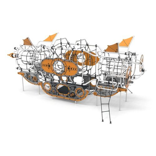 Klettergerüst für Spielplätze - ZEPPELIN   - Free Kids s.c. - Kordel