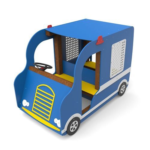 Fahrzeug für Spielplätze - POLICE CAR  - Free Kids s.c. - für Außenbereich