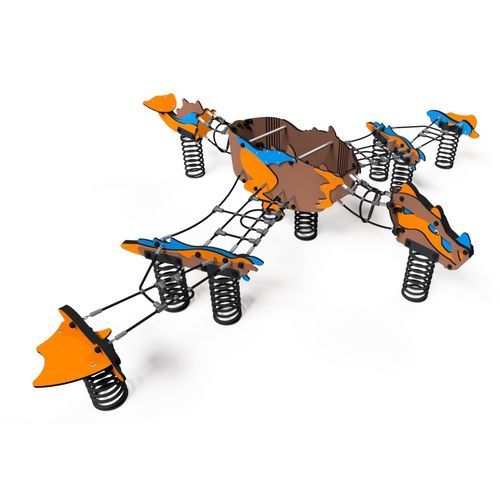 Metall-Spielplatzgerät - SLAVIA DRAGON   - Free Kids s.c. - HDPE / Polyethylen HDPE / modular