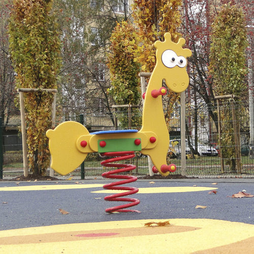 Sperrholz-Federwippe - GIRAFFE   - Free Kids s.c. - Tier / 1 Person