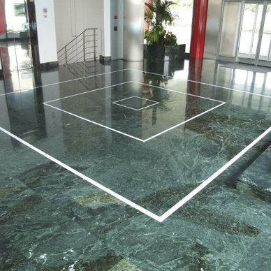 Marmorfliesen - VERDE ALPI - WALL GRANITE SERVICE SRL - poliert / für den Innenraum / für Außenbereich
