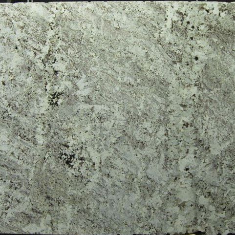 Granitsteinplatte - ALASKA WHITE - WALL GRANITE SERVICE SRL - für Fußboden / gebürstet / grün