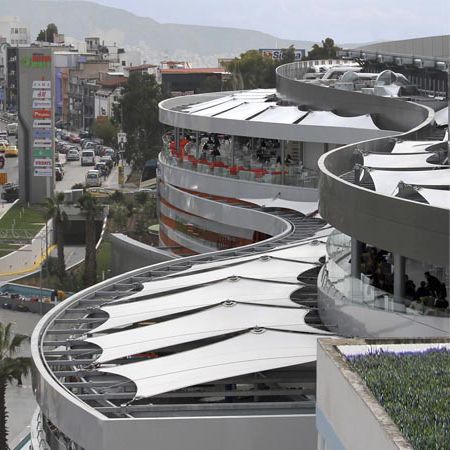 Metallrahmen-Flächentragwerk - ATHENS METRO MALL - Arka - für Abdeckung / PVC-Folie / für öffentliche Bereiche
