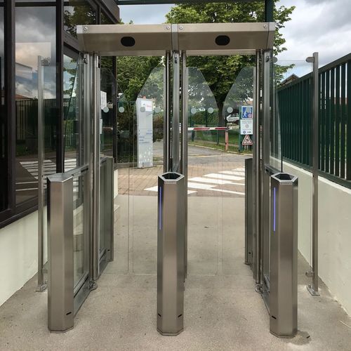 Speed Gate / für Zugangskontrolle - PASO-Evo - OLLAGNIER SCA - Sicherheit / Edelstahl / Stahl