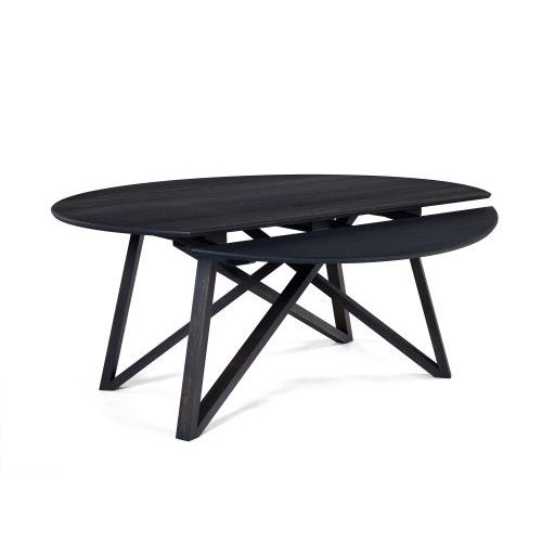 Moderner Tisch - FLOWERS : WINGS - Mmood - Holz / oval / rechteckig