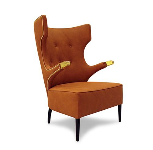 Moderner Sessel - SIKA - Maison Valentina - Stoff / Kunstleder / Ohren