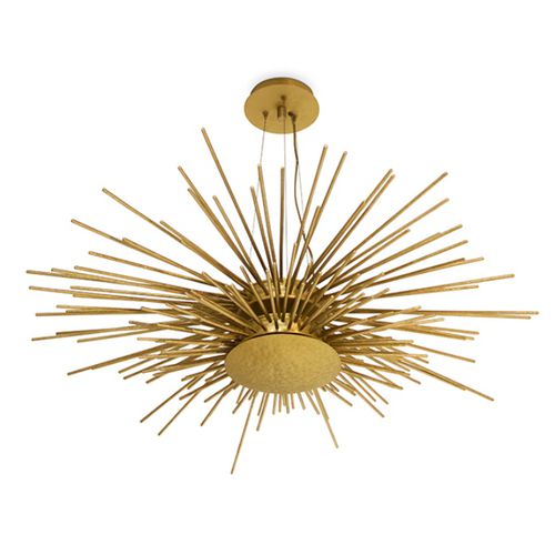 Moderne Deckenleuchte - SOLEIL - Maison Valentina - rund / Messing / andere Lichtquellen