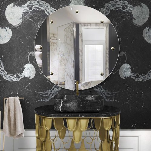 Dekorplatte für Wand - ABISM JELLYFISH SURFACE - Maison Valentina - Aluminium / bedruckt