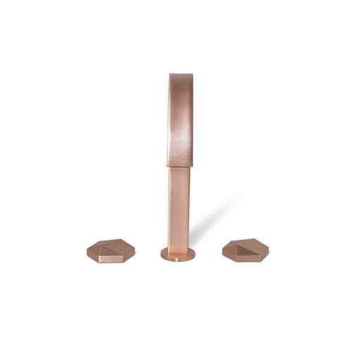 Zweigriffmischer für Waschtisch - DIAMOND - Maison Valentina - Aufsatz / Messing / für Badezimmer