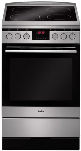Elektrischer Herd - INTEGRA : 514IE3.319TSDPHBJQ(XXL) - Amica - Induktion / Glaskeramik