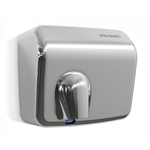 Automatischer Handtrockner - GW01 25 04 02 - genwec - wandmontiert / polierter Edelstahl / für Toiletten