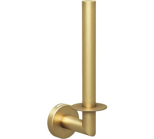 Wandmontierter WC-Rollenhalter - GW05 77 04 07 - genwec - Edelstahl / gold / gebürstet