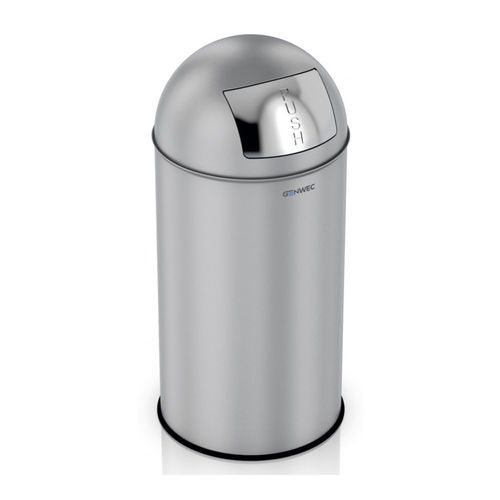 Papierkorb / gebürsteter Edelstahl - GW06 06 04 01 - genwec