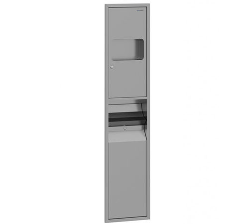 Automatischer Handtrockner - GW09 01 04 01 - genwec - einbaufähig / Metall / mit Papierspender