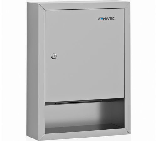 Aufbau-Handtuchspender - GW09 09 04 01 - genwec - Metall / für Gewerbegebrauch