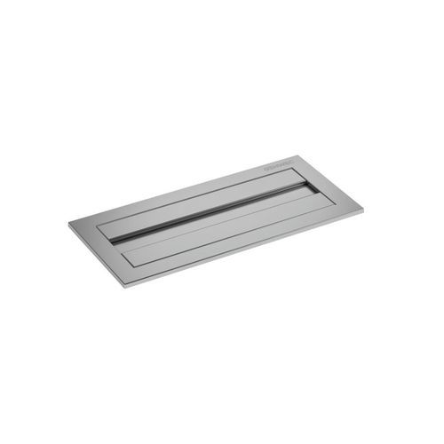 Tischhandtuchspender - GW03 27 04 01 - genwec - gebürsteter Edelstahl / aus Edelstahl 304 / für Gewerbegebrauch