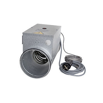 Elektrischer Lufterhitzer - DUCT - Genvex - Einbau