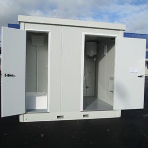 Containeranlage für Baustellen - CONTAINERS SOLUTIONS - für öffentliche Einrichtungen / für industrielle Nutzung / für Umkleideräume