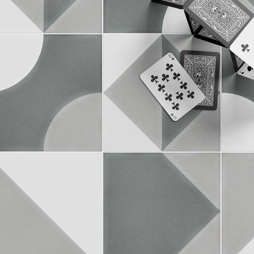 Feinsteinzeugfliesen - Cement Play Decor - WOW Design EU - matt / für den Innenraum / für Außenbereich