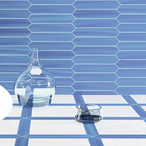 Feinsteinzeugfliesen - Crayon Bleu - WOW Design EU - für den Innenraum / für Außenbereich / Wand