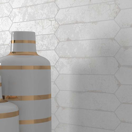 Feinsteinzeugfliesen - Crayon Blanc - WOW Design EU - für den Innenraum / für Außenbereich / Wand