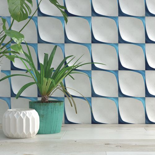 Keramikfliesen - Leaf Wall Decor - WOW Design EU - poliert / für den Innenraum / Wand