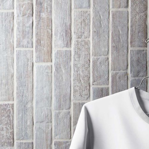 Porzellanfliesen - Briques Wood - WOW Design EU - für den Innenraum / Wand / Ziegeloptik