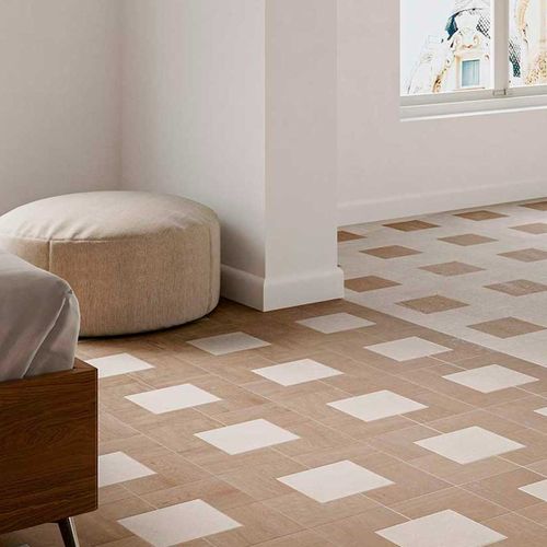 Feinsteinzeugfliesen - PUZZLE - WOW Design EU - poliert / für den Innenraum / für Badezimmer