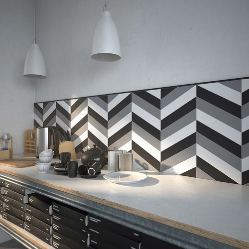 Keramikfliesen - CHEVRON - WOW Design EU - Hochglanz / matt / für den Innenraum