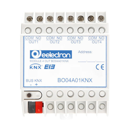DIN-Schiene-Schnittstellenmodul - BO04A01KNX - Eelectron - KNX / für Hausautomationssystem