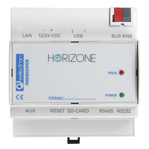 Domotischer Server - IN00B02WEB - Eelectron - für Installationen / KNX