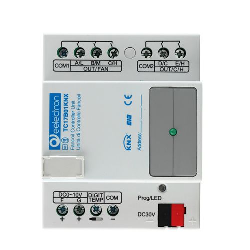 Heizungsregler / und Kühl- - TC17B01KNX - Eelectron