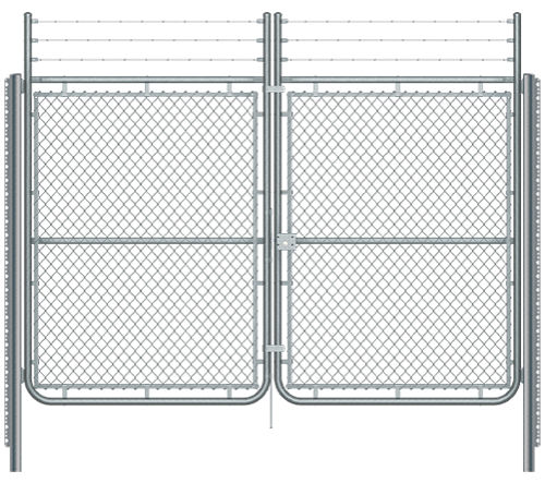 Einflügeliges Tor - SIMPLE TORSION - Indusmetal Torres - Metall / Maschendraht / Industrie