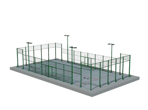 Maschendrahtzaun - PADEL - Indusmetal Torres - Sport / für Sportplätze / Metall