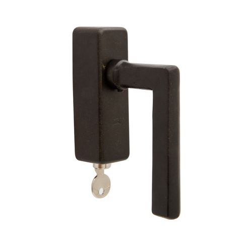 Drehkipp-Fenster-Griff - PH1920/ DKS - Dauby - aus gealtertem Eisen / Rohmetall / aus roher Bronze