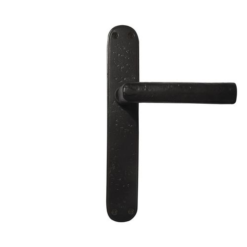 Türgriff - PH1930 /P40 - Dauby - aus gealtertem Eisen / Rohmetall / aus weißer Bronze