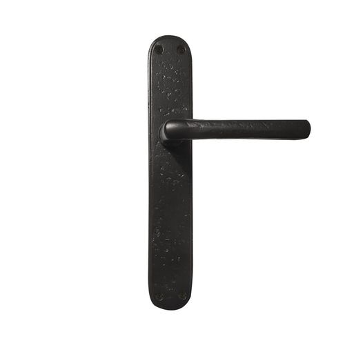 Türgriff - PH1920 /P40  - Dauby - aus gealtertem Eisen / Rohmetall / aus weißer Bronze