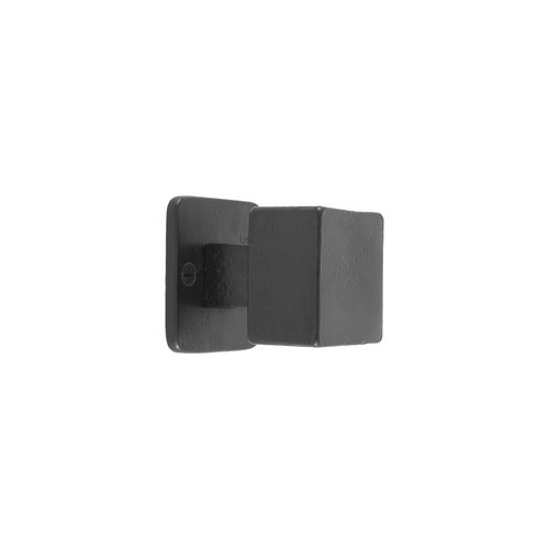 Klassischer Türknopf - PQ45 / 50Q - Dauby - rustikal / aus weißer Bronze / Rohmetall