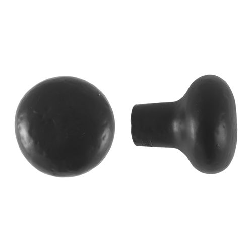 Klassischer Möbelknopf - PT-45 - Dauby - aus gealtertem Eisen / Rohmetall / aus weißer Bronze
