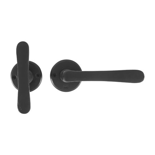 Türgriff - PHTL”T+L” /50 - Dauby - aus gealtertem Eisen / Rohmetall / aus weißer Bronze