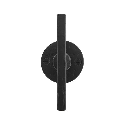 Klassischer Türknopf - PH2017 “T" /50F - Dauby - aus gealtertem Eisen / Rohmetall / aus weißer Bronze