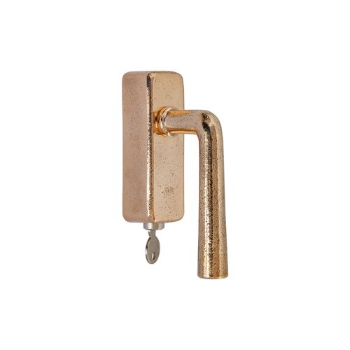 Drehkipp-Fenster-Griff - PH1925+/ DKS - Dauby - aus gealtertem Eisen / Rohmetall / aus roher Bronze