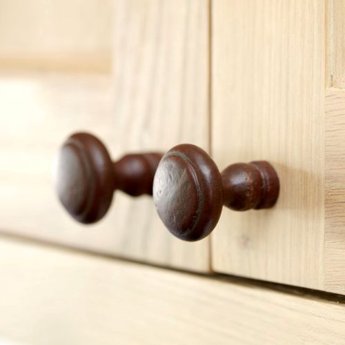 Klassischer Möbelknopf - BT304bis - Dauby - Eisen