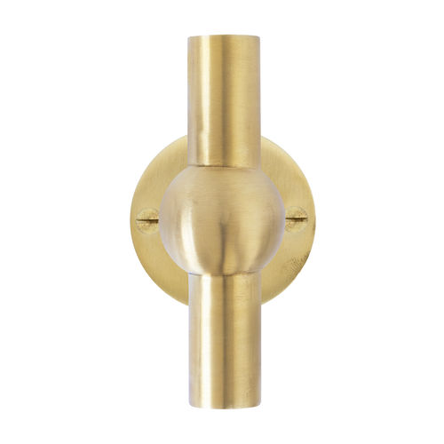 Klassischer Türknopf - COPGRAND « T »/60F - Dauby - gebürstetes Messing