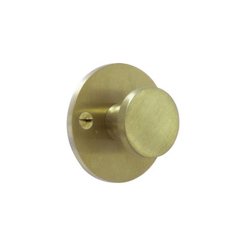 Moderner Garderobenhaken - CITH610  - Dauby - gebürstetes Messing / individuell / für Badezimmer