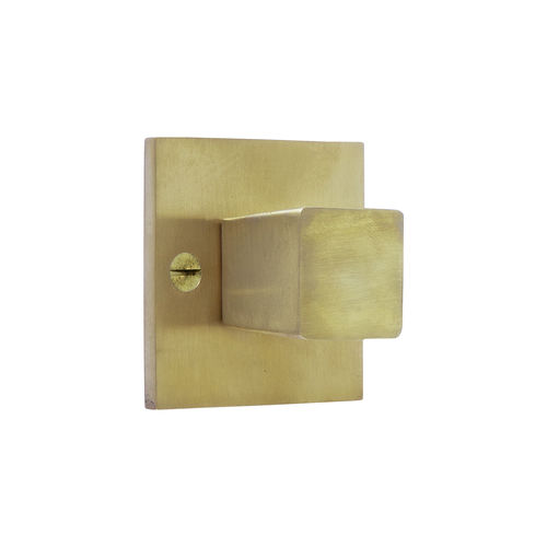 Klassischer Garderobenhaken - CITH600  - Dauby - gebürstetes Messing / individuell / für Badezimmer