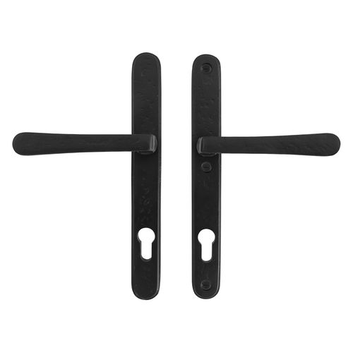 Türgriff - SECURITY PHXL + PHXL - Dauby - aus gealtertem Eisen / Rohmetall / aus roher Bronze