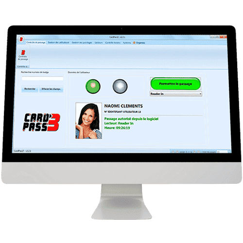 Software für Zugangskontrolle und Sicherheit - CardPass3  - A3M - Datenverwaltung / für Gebäudeautomation / Online