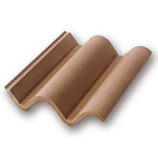 Gebogener Dachziegel - DOPPIOCOPPO - Gambale - Verbundwerkstoff / doppelt