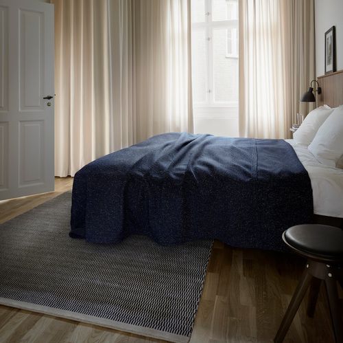 Moderner Teppich - CALLA - Fabula living - Motiv / Baumwolle / Neuseelandwolle